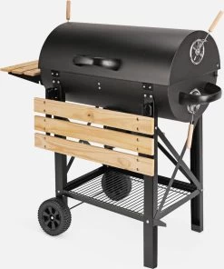 Alice's Garden | BBQ Serge | Houtskool | 114x75x98cm | Zwart -Keukengrill Winkel 1001x1200