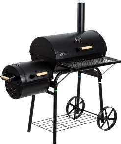 El Fuego Dakota - Barbecue - Smoker - Zwart - Grilloppervlak 66 X 41 Cm - Afmeting 132,5 X 66 X 122 Cm 25 El Fuego Dakota - Barbecue - Smoker - Zwart - Grilloppervlak 66 X 41 Cm - Afmeting 132,5 X 66 X 122 Cm -Keukengrill Winkel 1005x1200 1