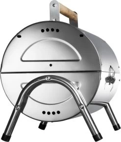 BBQ Collection Houtskoolbarbecue - Cilinder - Chroom -Keukengrill Winkel 1024x1200