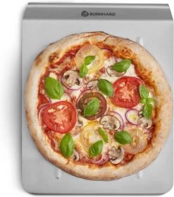Burnhard Pizzasteen 38 X 30 X 1,5 Cm + Pizzaschep -Keukengrill Winkel 1063x1200