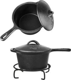 EL Fuego Dutch Oven Set Gietijzer 7-delig 14 EL Fuego Dutch Oven Set Gietijzer 7-delig -Keukengrill Winkel 1063x1200 3