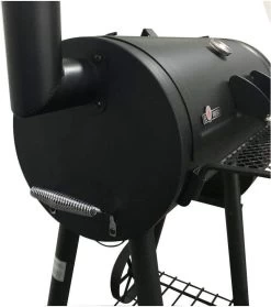 Fire Beam Houtskool Barbecue - Grilloppervlak (LxB) 35 X 66 Cm - Smoker - Zwart -Keukengrill Winkel 1064x1200