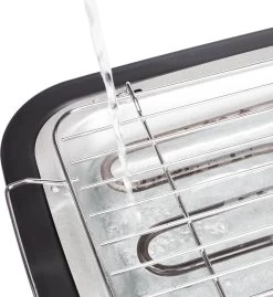 Tristar BQ-2813 Electrische Tafelbarbecue - Grilloppervlak (LxB) 38x22 Cm - 2000W - Zwart -Keukengrill Winkel 1103x1200 1