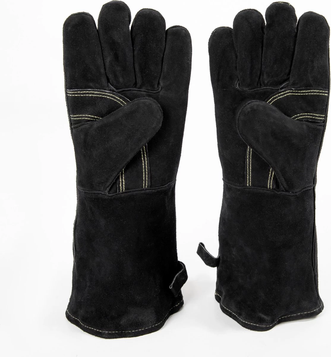 Barbecue Handschoen Zwart - BBQ Ovenwanten – Hittebestendige Handschoenen - Ovenhandschoenen - Grill & Oven Want – Koken Accessoires - Vuurkorf En Openhaard - Barbeque Keukenaccessoires - Koken - Vaderdag Cadeau Vader 3 Barbecue Handschoen Zwart - BBQ Ovenwanten – Hittebestendige Handschoenen - Ovenhandschoenen - Grill & Oven Want – Koken Accessoires - Vuurkorf En Openhaard - Barbeque Keukenaccessoires - Koken - Vaderdag Cadeau Vader - Afbeelding 3