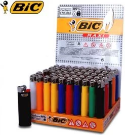 BIC Lighter Aansteker Maxi J26 Display(50stuks) -Keukengrill Winkel 1114x1200