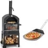 MaxxGarden Pizza Oven - Smoker Barbecue Op Hout, Houtskool Of Pellets - 45 X 65 X 158cm