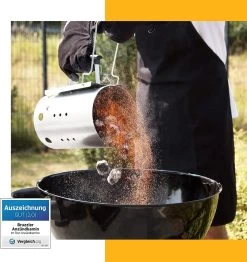 Kolen Starter GROOT - Brikettenstarter Met Veiligheidshandgreep - Snelstarter Voor Barbecue - BBQ Houtskool Starter -Keukengrill Winkel 1132x1200 2