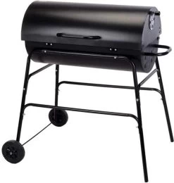 BBQ XL Houtskoolbarbecue - Cilindervorm - Grilloppervlak (LxB) 71 X 35 Cm - Zwart 17 BBQ XL Houtskoolbarbecue - Cilindervorm - Grilloppervlak (LxB) 71 X 35 Cm - Zwart -Keukengrill Winkel 1141x1200