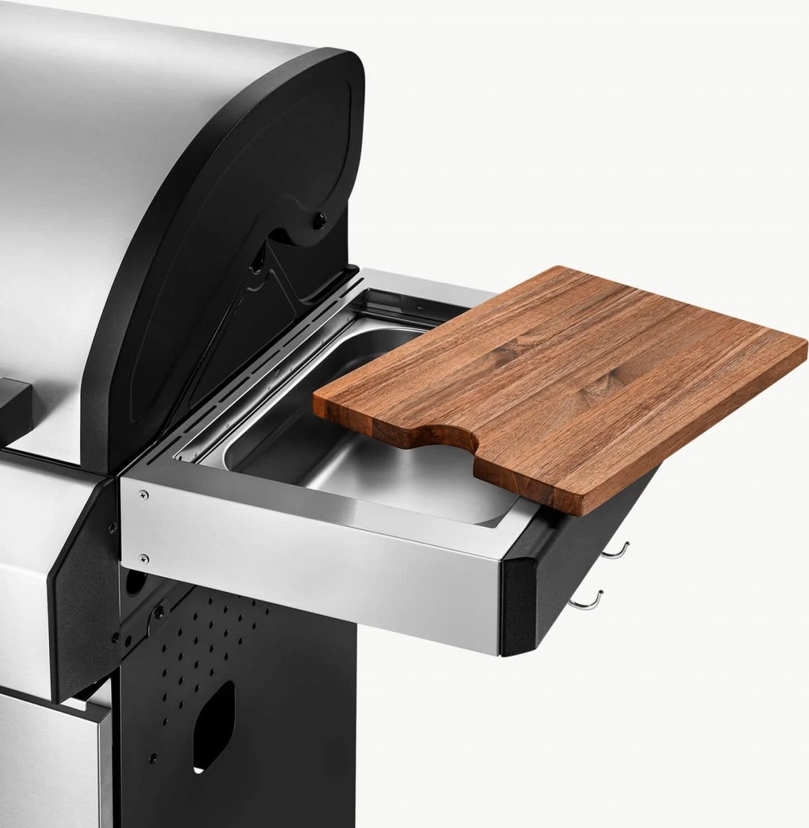 Burnhard Gas BBQ FRED JR. Deluxe - 2 Branders - Incl. Keramische Infraroodbrander & Afdekhoes - Deluxe 2 Burnhard Gas BBQ FRED JR. Deluxe - 2 Branders - Incl. Keramische Infraroodbrander & Afdekhoes - Deluxe - Afbeelding 2