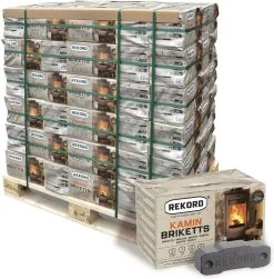 Merkloos Rekord Bruinkool Briketten 1x 18 Stuks - Briketten - Haardhout- Kachel- Lignite - 10 Kg. -Keukengrill Winkel 1180x1200 4
