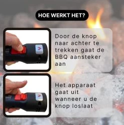 Merkloos Edward&DeVries - Elektrische BBQ Aansteker - BBQ Accesoires - One Minute Lighter - BBQ Starter - Looftlighter - Geschikt Voor Houtskool En Briketten - 10 Merkloos Edward&DeVries - Elektrische BBQ Aansteker - BBQ Accesoires - One Minute Lighter - BBQ Starter - Looftlighter - Geschikt Voor Houtskool En Briketten - -Keukengrill Winkel 1188x1200