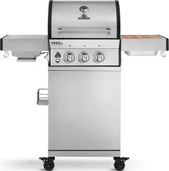 Burnhard Gas BBQ FRED JR. Deluxe - 2 Branders - Incl. Keramische Infraroodbrander & Afdekhoes - Deluxe 38 Burnhard Gas BBQ FRED JR. Deluxe - 2 Branders - Incl. Keramische Infraroodbrander & Afdekhoes - Deluxe -Keukengrill Winkel 1192x1200 3