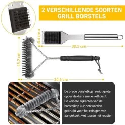 Saveur Royal® 35-delige Barbecue Gereedschapset In Roestvrij Staal - BBQ Grill Set Met Draagtas - Barbecuegerei-sets - Barbecue Accessoires Gereedschap - 35-delig -Keukengrill Winkel 1198x1200 6