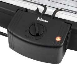Tristar BQ-2824 Elektrische Barbecue - Tafel BBQ 34,5 X 23 Cm - Regelbare Thermostaat - 2000 Watt - Zwart -Keukengrill Winkel 1200x1002 2