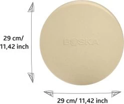 Boska Pizzasteen Deluxe - Voor Oven & BBQ - Knapperige Pizza's - Ø 29.5 Cm - BBQ Accessoires -Keukengrill Winkel 1200x1003