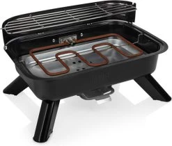 Princess 112252 Hybride Barbecue – Elektrische BBQ - Tafelmodel - 2000W - 44x 29cm - Gebruik Elektrisch Of Met Kolen -Keukengrill Winkel 1200x1018