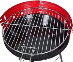 Houtskoolbarbecue Ø33 Cm | Verstelbare Grill BBQ | Halfopen | Zwart / Rood 16 Houtskoolbarbecue Ø33 Cm | Verstelbare Grill BBQ | Halfopen | Zwart / Rood -Keukengrill Winkel 1200x1028 2
