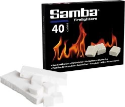 Samba Aanmaakblokjes Wit - 40 Stuks -Keukengrill Winkel 1200x1036 3