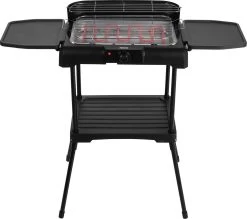Princess 112250 Elektrische BBQ Met Zijplanken - BBQ - 40x25cm - Met En Zonder Statief Te Gebruiken - Met Zijplankjes - Ook Te Gebruiken Als Tafelgrill - 2200W -Keukengrill Winkel 1200x1065 1