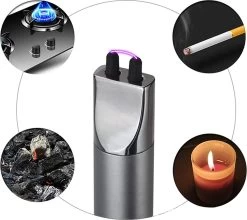 Staza Oplaadbare Lange Elektrische Aansteker - Duurzame Plasma Aansteker - Inclusief Cadeauverpakking - BBQ - Kaarsen 9 Staza Oplaadbare Lange Elektrische Aansteker - Duurzame Plasma Aansteker - Inclusief Cadeauverpakking - BBQ - Kaarsen -Keukengrill Winkel 1200x1068