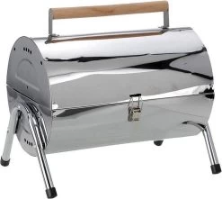 BBQ Collection Houtskoolbarbecue - Cilinder - Chroom -Keukengrill Winkel 1200x1072