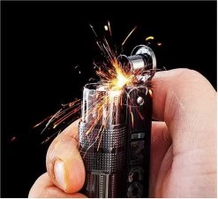 Merkloos Aansteker Metaal In De Kleur Silver Op Benzine -Keukengrill Winkel 1200x1095 1