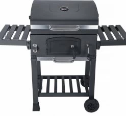Alice's Garden Houtskool BBQ Bernard - Smoker - Verstelbare Houtskoolbak - Zwart -Keukengrill Winkel 1200x1102 3