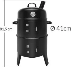 Merkloos Monzana Barbecue-ROKER-Grill-Oven -Keukengrill Winkel 1200x1120 2