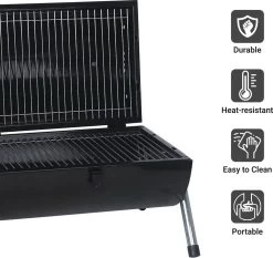 MaxxGarden BBQ - Houtskool Barbecue - Smoker Barbecue - Grilloppervlak (LxB) 38 X 52 Cm - Met Dubbel Grill Vlak - Zwart 15 MaxxGarden BBQ - Houtskool Barbecue - Smoker Barbecue - Grilloppervlak (LxB) 38 X 52 Cm - Met Dubbel Grill Vlak - Zwart -Keukengrill Winkel 1200x1132 1