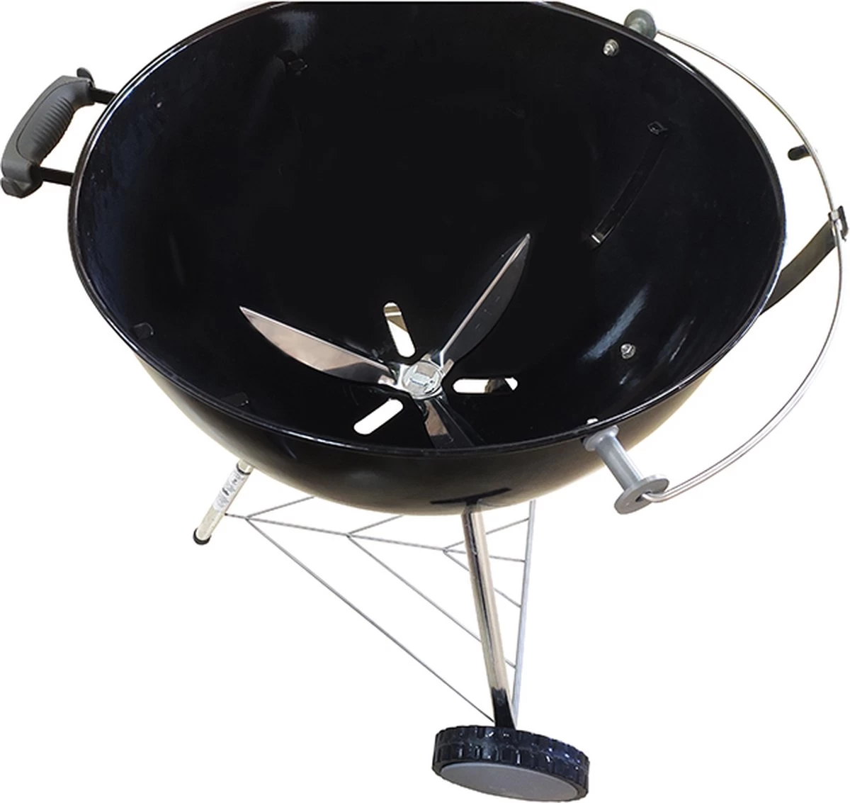 One-Touch-reinigingssysteemkit Voor 57 CM Kogel BBQ , Geschikt Als Vervanging In Diverse Weber Kogel BBQ's 3 One-Touch-reinigingssysteemkit Voor 57 CM Kogel BBQ , Geschikt Als Vervanging In Diverse Weber Kogel BBQ's - Afbeelding 3