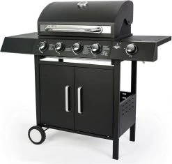 El Fuego San Angelo 4.1 Gasbarbecue - 5 Branders - Zwart -Keukengrill Winkel 1200x1143 3
