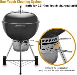 One-Touch-reinigingssysteemkit Voor 57 CM Kogel BBQ , Geschikt Als Vervanging In Diverse Weber Kogel BBQ's 13 One-Touch-reinigingssysteemkit Voor 57 CM Kogel BBQ , Geschikt Als Vervanging In Diverse Weber Kogel BBQ's -Keukengrill Winkel 1200x1165 1