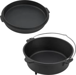 Dutch Oven Enkhuizen Met Deksel Gietijzer Zwart - 4 Varianten -Keukengrill Winkel 1200x1181 2