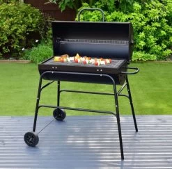 BBQ XL Houtskoolbarbecue - Cilindervorm - Grilloppervlak (LxB) 71 X 35 Cm - Zwart 16 BBQ XL Houtskoolbarbecue - Cilindervorm - Grilloppervlak (LxB) 71 X 35 Cm - Zwart -Keukengrill Winkel 1200x1182 2