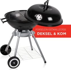 BBQ Collection Houtskoolbarbecue - Kogelbarbecue 45 X 60 Centimeter - Ronde Barbecue - Barbecue Op Wielen - Zwart - Metaal -Keukengrill Winkel 1200x1191 6