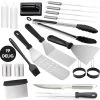 BBQ Gereedschapset - Opbergtas - BBQ Accessoires - BBQ Tang - BBQ Set - BBQ Borstel - BBQ Gereedschap - Roestvrij Staal