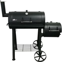 Fire Beam Houtskool Barbecue - Grilloppervlak (LxB) 35 X 66 Cm - Smoker - Zwart -Keukengrill Winkel 1200x1194 1