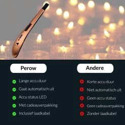 Oplaadbare Lange Elektrische Aansteker - Rose Goud - Duurzame Plasma Aansteker - Inclusief Cadeauverpakking - BBQ - Kaarsen 8 Oplaadbare Lange Elektrische Aansteker - Rose Goud - Duurzame Plasma Aansteker - Inclusief Cadeauverpakking - BBQ - Kaarsen -Keukengrill Winkel 1200x1200 150