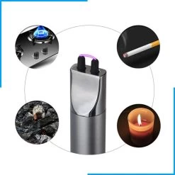 Aansteker Elektrisch - Plasma Aansteker - Aansteker Voor Kaarsen - Oplaadbaar Met USB Kabel - Windproof - SEVEND® -Keukengrill Winkel 1200x1200 157