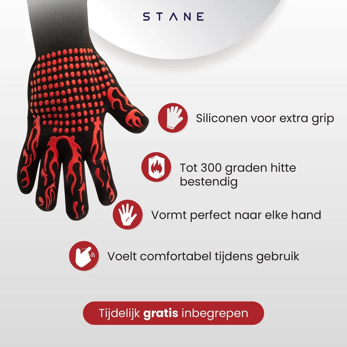 Bbq Aansteker Electrisch - Looftlighter - Bbq Starter - Bbq Accesoires - One Minute Lighter - Incl. Bbq Handschoenen - ®Stane 2 Bbq Aansteker Electrisch - Looftlighter - Bbq Starter - Bbq Accesoires - One Minute Lighter - Incl. Bbq Handschoenen - ®Stane - Afbeelding 2