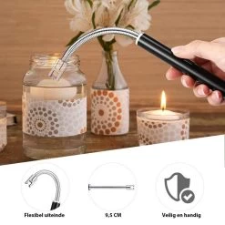 Oplaadbare Lange Elektrische Aansteker Buigbaar - Buigbare Aansteker - Duurzame Plasma Aansteker - Inclusief Cadeauverpakking - BBQ - Kaarsen - Zwart 8 Oplaadbare Lange Elektrische Aansteker Buigbaar - Buigbare Aansteker - Duurzame Plasma Aansteker - Inclusief Cadeauverpakking - BBQ - Kaarsen - Zwart -Keukengrill Winkel 1200x1200 186