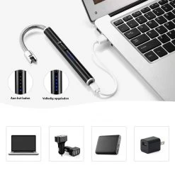 Oplaadbare Lange Elektrische Aansteker Buigbaar - Buigbare Aansteker - Duurzame Plasma Aansteker - Inclusief Cadeauverpakking - BBQ - Kaarsen - Zwart 9 Oplaadbare Lange Elektrische Aansteker Buigbaar - Buigbare Aansteker - Duurzame Plasma Aansteker - Inclusief Cadeauverpakking - BBQ - Kaarsen - Zwart -Keukengrill Winkel 1200x1200 187