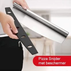 Pizzaschep – Inclusief Pizzasnijder – Opvouwbaar – Pizzaspatel – Pizza Schep – Taartschep – 30cm - Qwality -Keukengrill Winkel 1200x1200 196