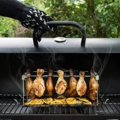 GrillX Kippenvleugelhouder - Kiphouder Voor BBQ & Oven - RVS - BBQ Accesoires -Keukengrill Winkel 1200x1200 238
