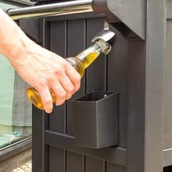 BluMill BBQ Tafel - Inclusief Koelvak 80 Liter - Op Wieltjes - Met Flessenopener - 102 X 46 X 86,5 Cm -Keukengrill Winkel 1200x1200 24