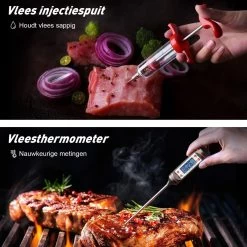 Saveur Royal® 35-delige Barbecue Gereedschapset In Roestvrij Staal - BBQ Grill Set Met Draagtas - Barbecuegerei-sets - Barbecue Accessoires Gereedschap - 35-delig -Keukengrill Winkel 1200x1200 262