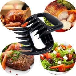 Merkloos Professionele Vleesshredders / Vleesklauwen | Meat Claws | BBQ | Bear Paws | Meat Shredders | Vlees Houders | Barbeque Accesoires | Pulled Pork Klauwen | 2 Stuks -Keukengrill Winkel 1200x1200 267