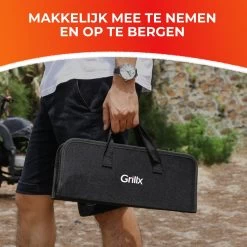 GrillX Barbecue Gereedschap Set - 19-delig - Inclusief Luxe Draagtas - BBQ Accesoires - Gereedschapset -Keukengrill Winkel 1200x1200 279