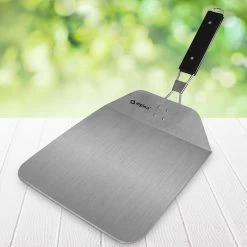 RVS Pizzaschep Inklapbaar Vierkant Handvat - Taartschep - Pizzaspatel BBQ Pannekoeken Spatel 7 RVS Pizzaschep Inklapbaar Vierkant Handvat - Taartschep - Pizzaspatel BBQ Pannekoeken Spatel -Keukengrill Winkel 1200x1200 285