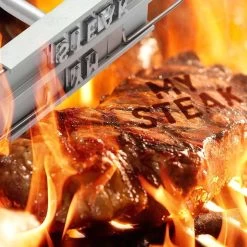 Merkloos BBQ Branding Iron - Barbecuegereedschapset - Bbq Accessoires - Bbq Brandijzer -Keukengrill Winkel 1200x1200 292